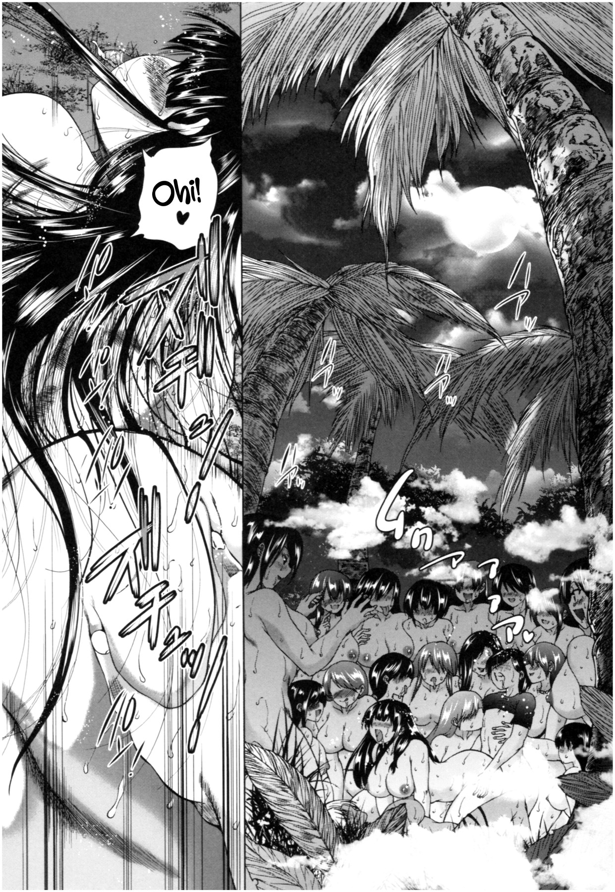 Hentai Manga Comic-Oba-Shota Harem-Read-169